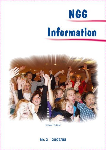 NGG-Information #2 2007-2008 - Nordsjællands Grundskole og ...