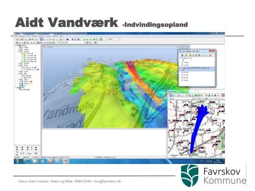 3D-visualisering af indvindings- og grundvandsdannende oplande i ...