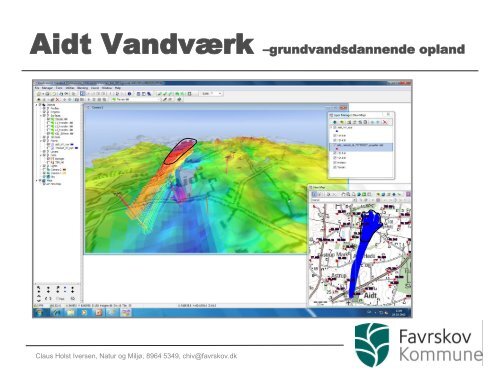 3D-visualisering af indvindings- og grundvandsdannende oplande i ...