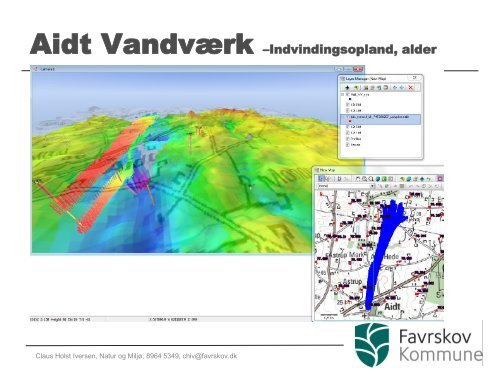 3D-visualisering af indvindings- og grundvandsdannende oplande i ...