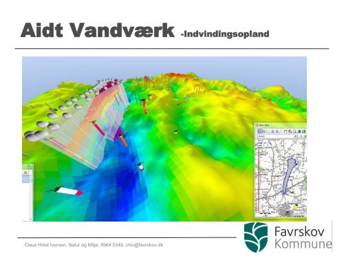 3D-visualisering af indvindings- og grundvandsdannende oplande i ...