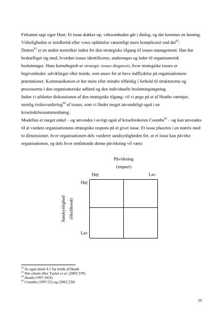 Issues management som strategisk ... - Hans Mogensen