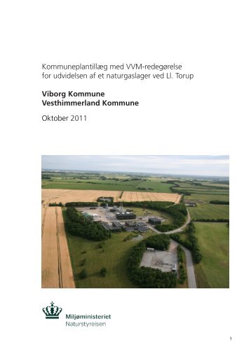Kommuneplantillæg med VVM-redegørelse for udvidelsen af et ...