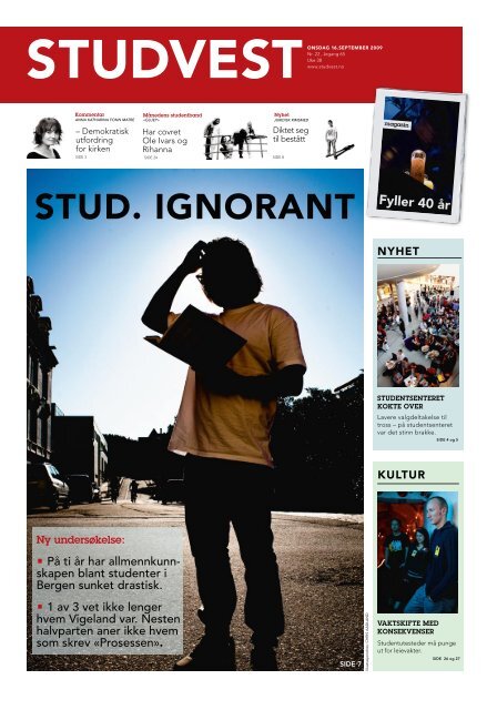 STUD. ignOranT - Studvest