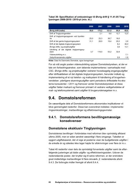 Del 1- Ressourceanvendelse og produktion 2004-2010