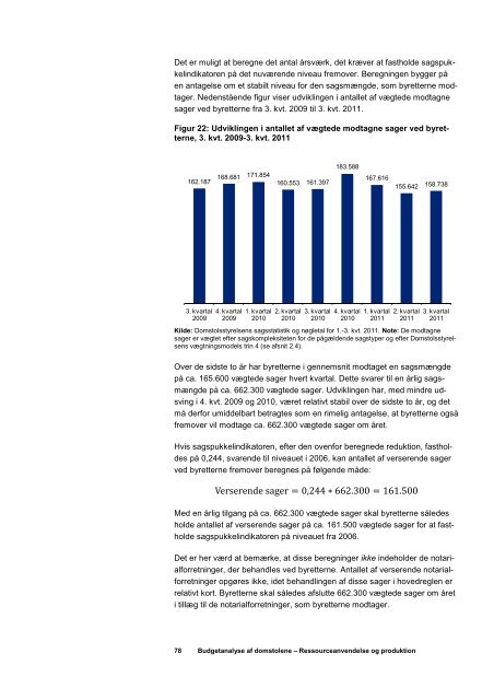 Del 1- Ressourceanvendelse og produktion 2004-2010