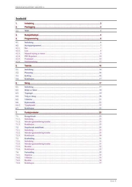 Rapport Normadie klassen