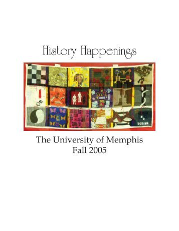 History Happenings - University of Memphis