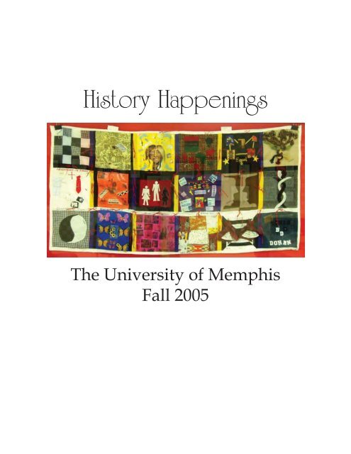 History Happenings - University of Memphis