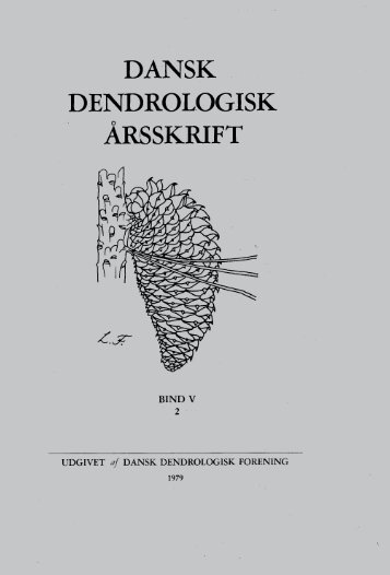 Volume 5,2 (1979) - Dansk Dendrologisk Forening