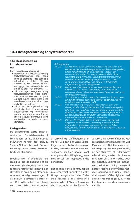 Link til Kommuneplan - Stevns Kommune