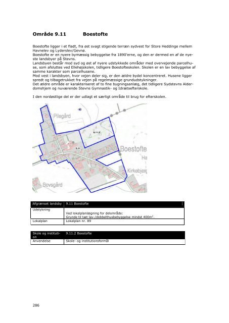 Link til Kommuneplan - Stevns Kommune