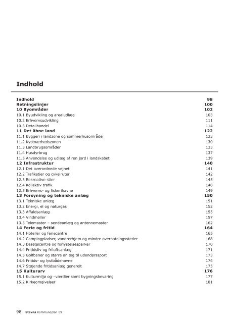 Link til Kommuneplan - Stevns Kommune