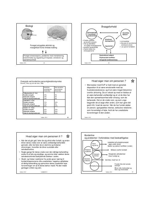 Personlighedsforstyrrelser - Psykiater.nu