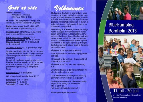 Bibelcamping Bethesda - Indre Mission Bornholm