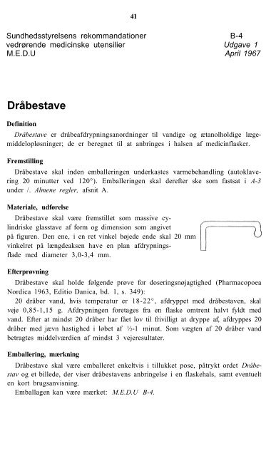 MEDICINSKE UTENSILIER