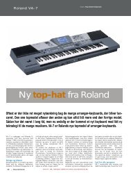 Ny top-hat fra Roland - Soundcheck