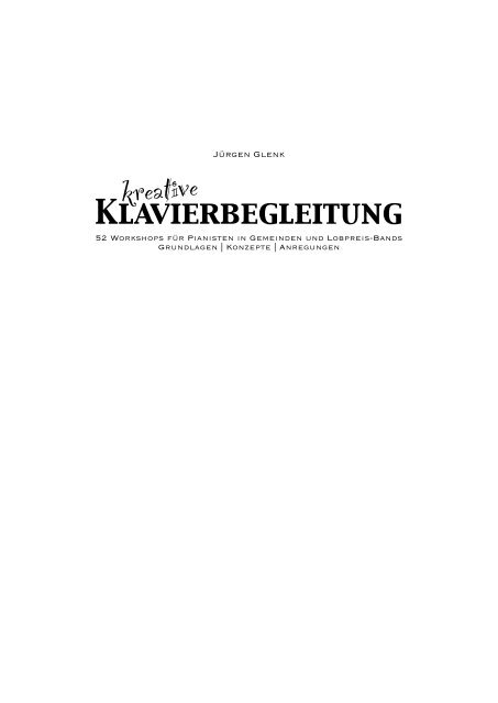 Leseprobe Kreative Klavierbegleitung - cap-music