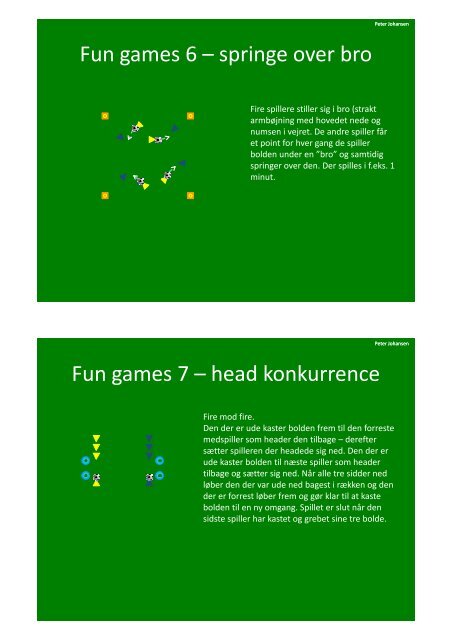 fodboldsøvelser - VIK-Fodbold