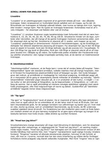 SCROLL DOWN FOR ENGLISH TEXT Livsaldre ... - katrine borup