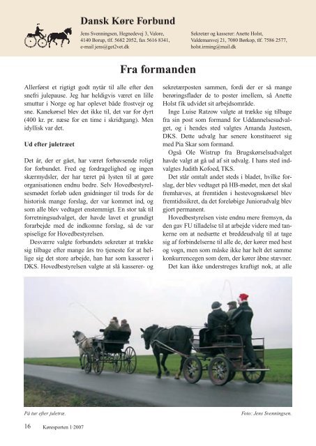 Download Køresporten nr. 1 2007.pdf - Karetmager.dk