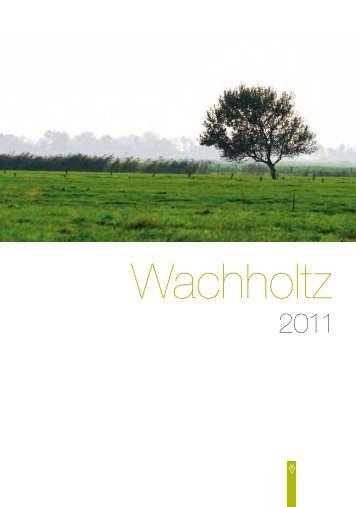 72-seitige Verlagsverzeichnis 2011 - Wachholtz Verlag Gmbh