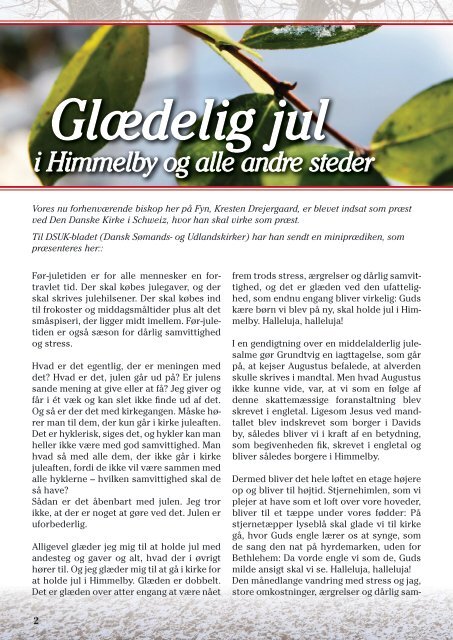 2013 Kirkeblad nr. 1 December - Gudme-Brudager kirker