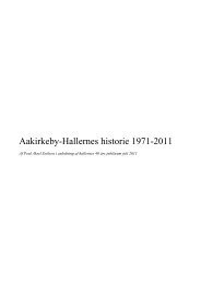 Aakirkeby-Hallernes historie 1971-2011 - Aakirkeby lokalarkiv