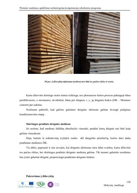pirminio medienos apdirbimo technologinių kompetencijų ...