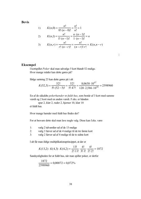 9. Sandsynlighedsregning - KennethHansen.net