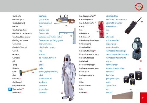 Praxiswörterbuch Feuerwehr Praktisk ordbog for Brandvæsenet