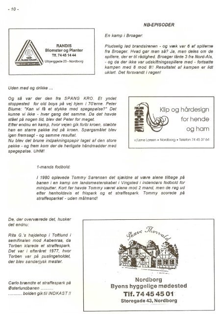 JUBILÆUMSHÆFTE 13. NOVEMBER 1994 - nb-arkivportal