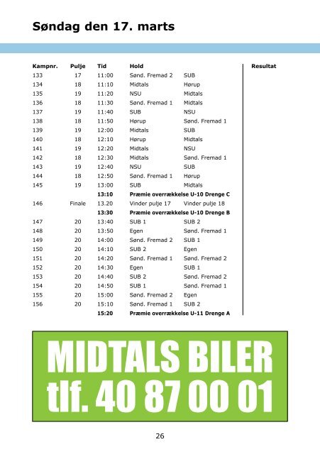 NSU CUP 2013 - Sønderborg Fremad