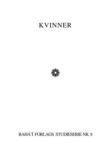 KVINNER - Bahá'í Norge