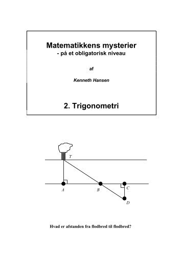 Matematikkens mysterier 2. Trigonometri - KennethHansen.net