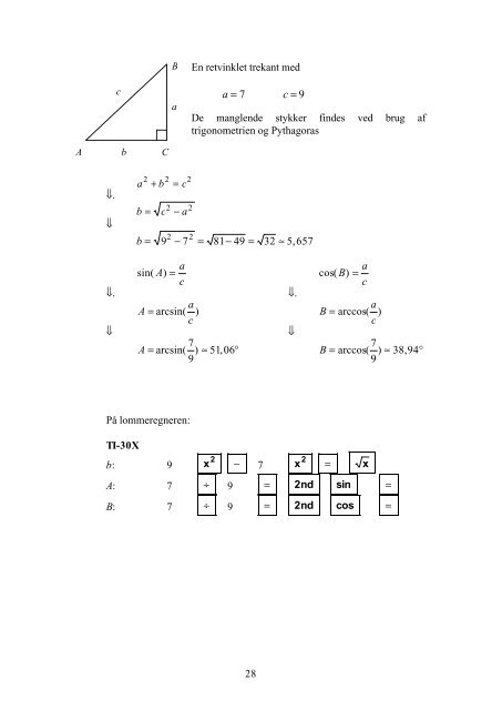 Matematikkens mysterier 2. Trigonometri - KennethHansen.net