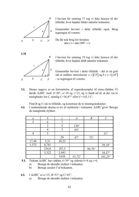 Matematikkens mysterier 2. Trigonometri - KennethHansen.net