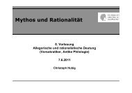 (8) Mythos und Rationalität.pptx - Institut für Philosophie