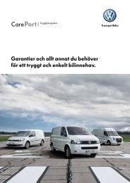 CarePort 2011 (PDF; 1,5MB) - Volkswagen Transportbilar