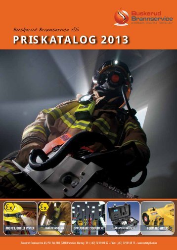 Priskatalog 2013 - Buskerud Brannservice