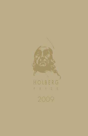 Program for prisutdelingen - Holbergprisen