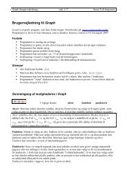 Brugervejledning Graph - Steen Toft Jørgensen