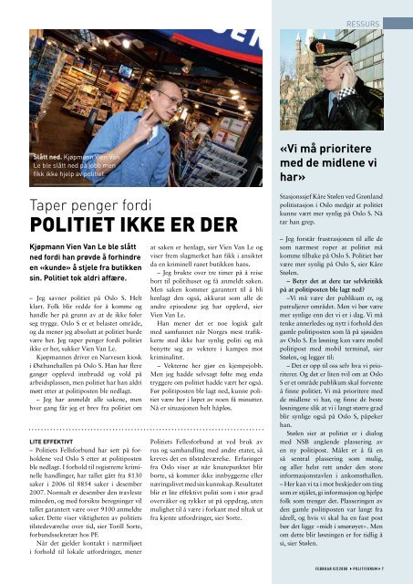 Februar - Politi forum