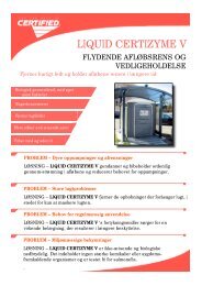 CL E Liquid Certizyme V TS - DK - NCH Europe Inc., Danmark