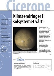 Fulltext - CICERO Senter for klimaforskning