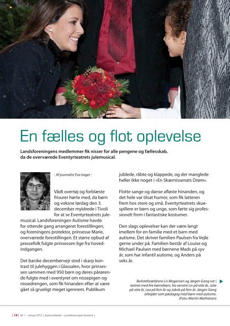 Medlemsblad nr. 1, 2012 - Landsforeningen Autisme