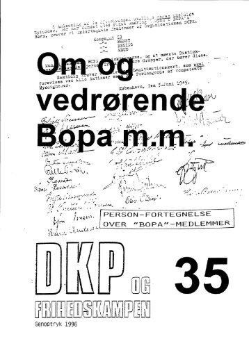 DKP og Frihedskampen Bind 35