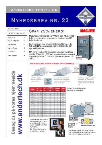 Nyhedsbrev nr. 23 - Andertech Plastteknik A/S