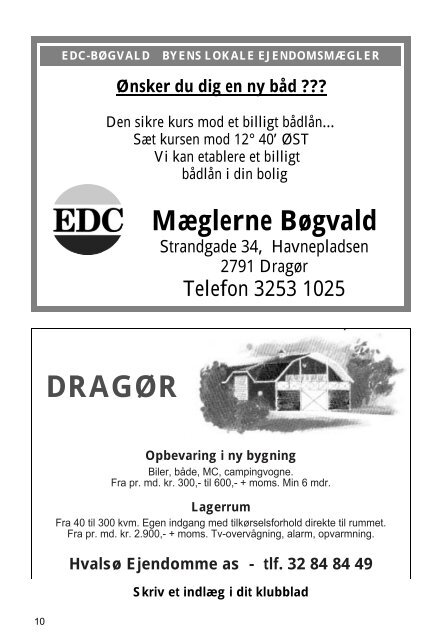 Nr. 2 Maj 2008 35. årgang - Dragør Sejlklub