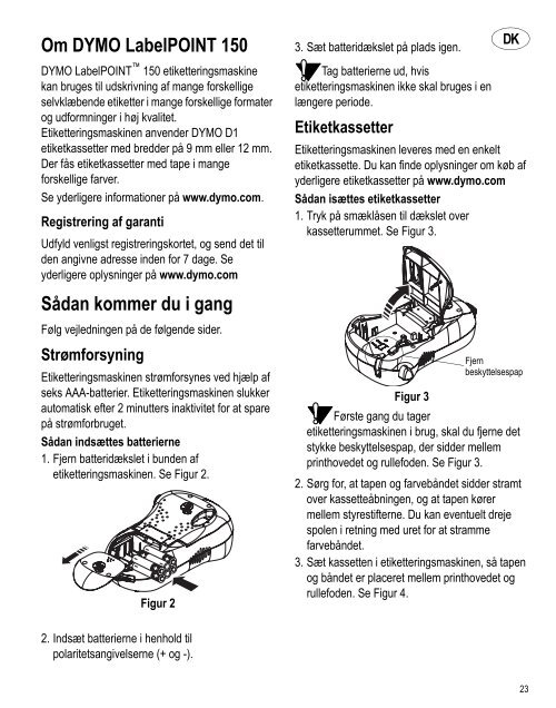 Om DYMO LabelPOINT 150